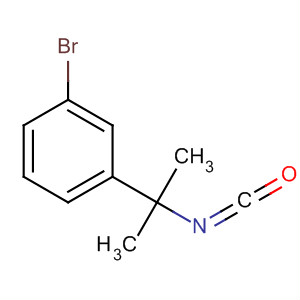 1-溴-3-(2-异氰酰基丙烷-2-基)苯结构式_64798-50-1结构式
