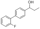 1-(2-氟[1,1-联苯]-4-基)-1-丙醇结构式_64820-95-7结构式