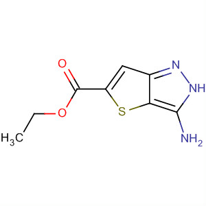 3-氨基-1H-噻吩并[3,2-c]吡唑-5-羧酸乙酯结构式_648411-36-3结构式