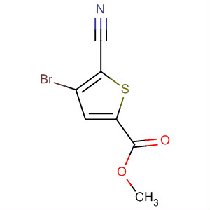 4-溴-5-氰基噻吩-2-羧酸甲酯结构式_648412-60-6结构式