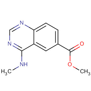 4-(甲基氨基)喹唑啉-6-羧酸甲酯结构式_648449-02-9结构式