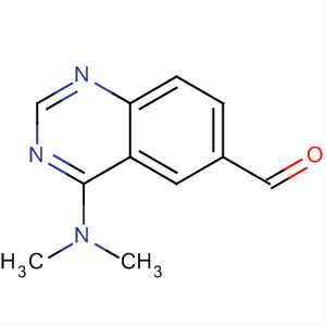 4-(二甲基氨基)喹唑啉-6-甲醛结构式_648449-09-6结构式