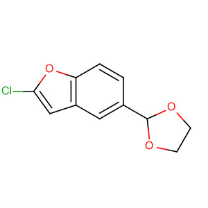 2-氯-5-(1,3-二氧杂烷-2-基)苯并呋喃结构式_648449-65-4结构式