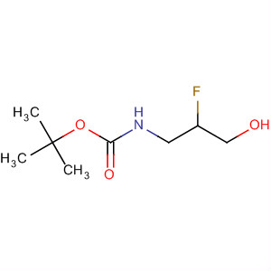 2-氟-3-羟基丙基氨基甲酸叔丁酯结构式_648900-68-9结构式