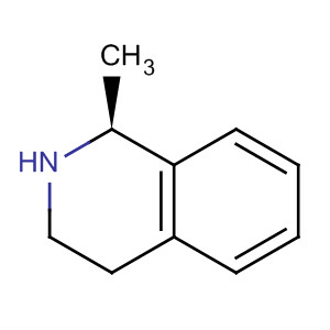 (S)-1-甲基-1,2,3,4-四氢异喹啉结构式_64982-61-2结构式