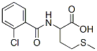 2-(2-氯苯甲酰基氨基)-4-甲基磺酰基丁酸结构式_65054-72-0结构式