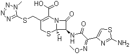 头孢甲肟结构式_65085-01-0结构式