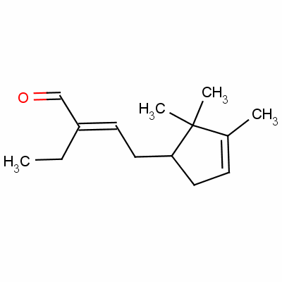 2-乙基-4(2,2,3-三甲基-3-环戊烯-1-基-2-丁醛