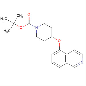 1-(叔丁氧基羰基)-4-[(5-异喹啉基)氧基]哌啶结构式_651310-01-9结构式