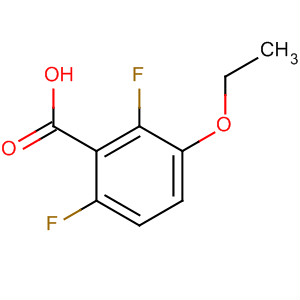 (9ci)-3-乙氧基-2,6-二氟-苯甲酸结构式_651734-62-2结构式