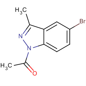 1-(5-溴-3-甲基-1H-吲唑-1-基)乙酮结构式_651780-46-0结构式