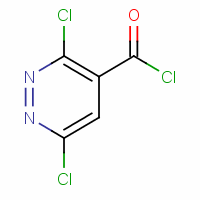 3,6-二氯-4-吡嗪羰酰氯结构式_6531-08-4结构式