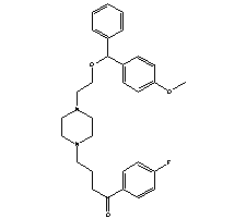 莫苯沙明结构式_65329-79-5结构式