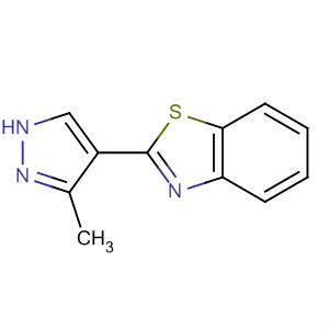 (9ci)-2-(3-甲基-1H-吡唑-4-基)-苯并噻唑结构式_654064-97-8结构式