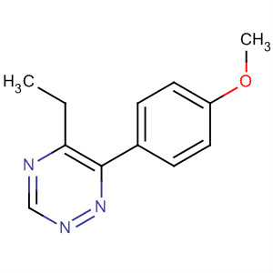 (9ci)-5-乙基-6-(4-甲氧基苯基)-1,2,4-三嗪结构式_654069-73-5结构式