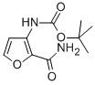 2-(氨基羰基)-3-呋喃基氨基甲酸叔丁酯结构式_655255-07-5结构式