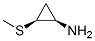 Cyclopropanamine, 2-(methylthio)-, cis-(9ci) Structure