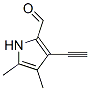 (9ci)-3-乙炔-4,5-二甲基-1H-吡咯-2-羧醛结构式_65613-23-2结构式