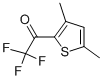 (9ci)-1-(3,5-二甲基-2-噻吩)-2,2,2-三氟-乙酮结构式_65613-26-5结构式