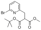 3-(6-溴吡啶-2-基)-2-(叔丁氧基羰基)丙酸甲酯结构式_656801-28-4结构式