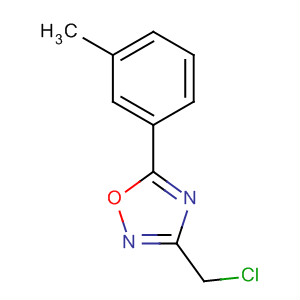 3-氯甲基-5-(3-甲基-苯基)-[1,2,4]噁二唑结构式_657423-51-3结构式