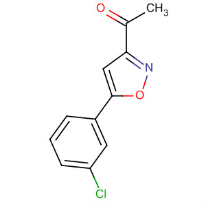 1-[5-(3-氯-苯基)-异噁唑-3-基]-乙酮结构式_657424-83-4结构式