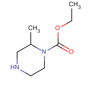 (R)-2-甲基-哌嗪-1-羧酸乙酯结构式_657427-67-3结构式