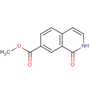 1-氧代-1,2-二氢异喹啉-7-羧酸甲酯结构式_658082-39-4结构式