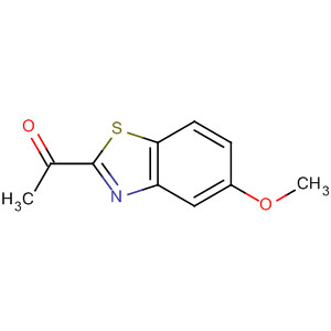 (9ci)-1-(5-甲氧基-2-苯并噻唑)-乙酮结构式_65840-56-4结构式