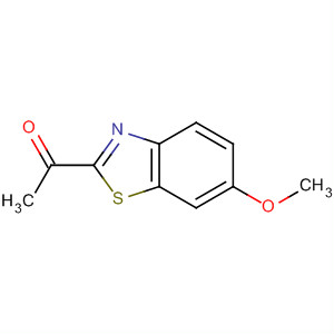 (9ci)-1-(6-甲氧基-2-苯并噻唑)-乙酮结构式_65840-58-6结构式