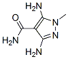3,5-二氨基-1-甲基-1H-吡唑-4-羧酰胺结构式_65889-65-8结构式