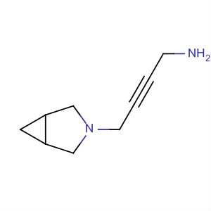 (9ci)-4-(3-氮杂双环[3.1.0]-3-己基)-2-丁炔-1-胺结构式_659736-77-3结构式