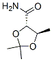 1,3-Dioxolane-4-carboxamide,2,2,5-trimethyl-,trans-(9ci)Structure,66003-32-5Structure 1,3-Dioxolane-4-carboxamide,2,2,5-trimethyl-,trans-(9ci) Structure,66003-32-5Structure
