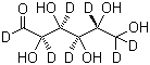 D-葡萄糖-1,2,3,4,5,6,6-d7结构式_66034-51-3结构式