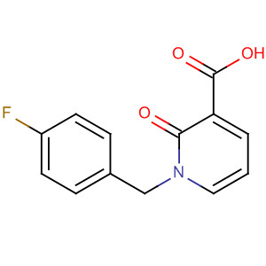 1-(4-氟苄基)-1,2-二氢-2-氧代吡啶-3-羧酸结构式_66158-41-6结构式