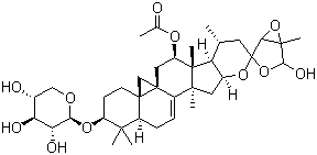 升麻苷结构式_66176-93-0结构式