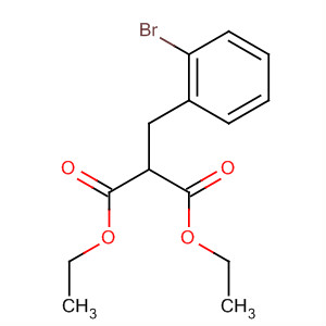 2-(2-溴苄基)丙二酸二乙酯结构式_66192-11-8结构式
