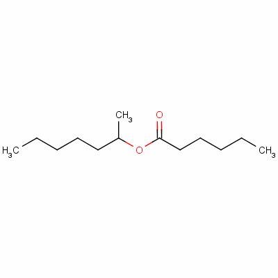 1-甲基己酸己酯结构式_6624-58-4结构式