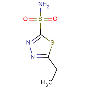 (9ci)-5-乙基-1,3,4-噻二唑-2-磺酰胺结构式_66464-91-3结构式