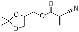 1,2-异丙亚基甘油2-氰基丙烯酸酯结构式_66470-69-7结构式