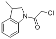 (9ci)-1-(氯乙酰基)-2,3-二氢-3-甲基-1H-吲哚结构式_66624-44-0结构式