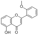 5-羟基-2-甲氧基黄酮结构式_6665-71-0结构式