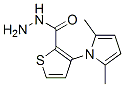 3-(2,5-二甲基-1H-1-吡咯)-2-噻吩碳酰肼结构式_666724-62-5结构式