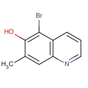 5-溴-6-羟基-7-甲基-喹啉结构式_666735-09-7结构式