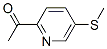 (9ci)-1-[5-(甲基硫代)-2-吡啶]-乙酮结构式_667882-37-3结构式