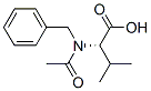 N-乙酰基-N-(苯基甲基)-缬氨酸结构式_668988-47-4结构式