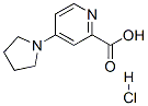 4-吡咯烷基-1-吡啶-2-羧酸盐酸盐结构式_66933-69-5结构式