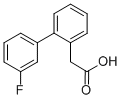 2-联苯-3-氟-乙酸结构式_669713-85-3结构式