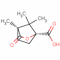 (1R)-(+)-樟脑烷酸结构式_67111-66-4结构式