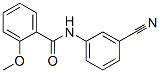 (9ci)-n-(3-氰基苯基)-2-甲氧基-苯甲酰胺结构式_671795-10-1结构式